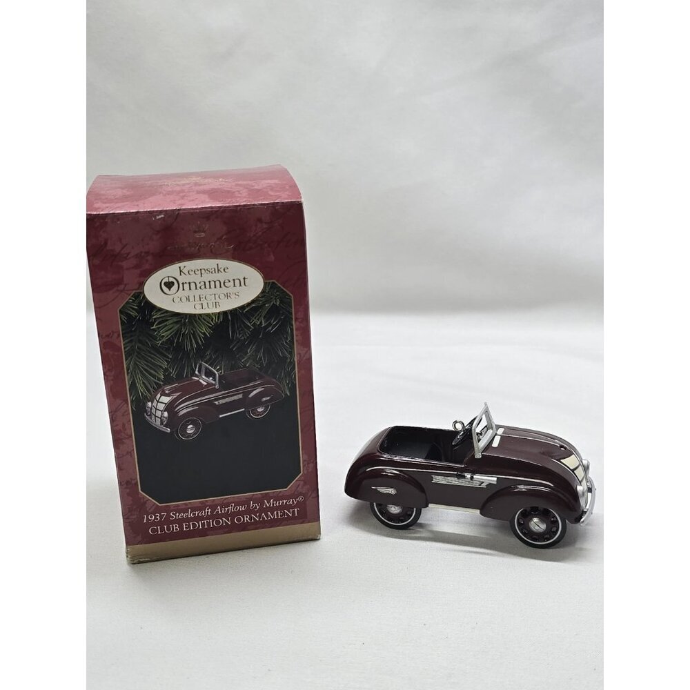 Hallmark 1937 Steelcraft Airflow by Murray Club Edition Keepsake Ornament